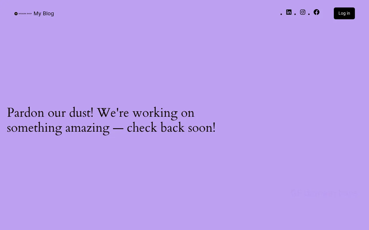 Screenshot of the site blossom.ge