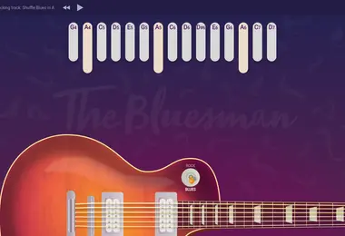 Screenshot of blues.ge