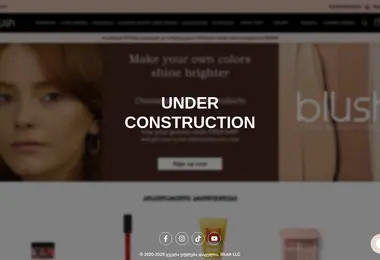 Screenshot of blush.ge