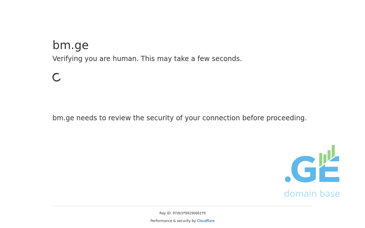 Screenshot of the site bmg.ge