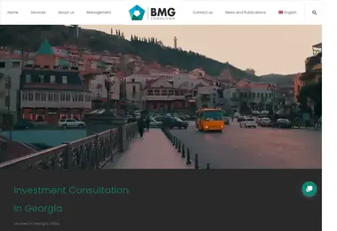 Screenshot of bmgc.ge