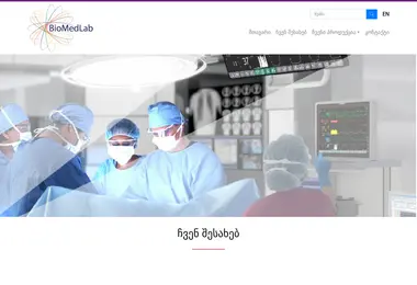 Screenshot of bml.ge