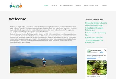 Screenshot of borjomi-kharagauli-np.ge