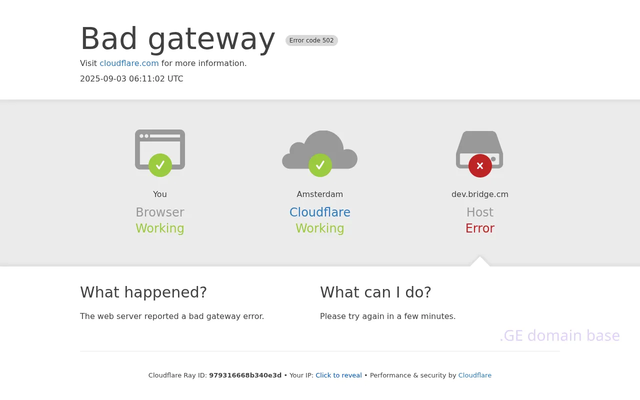 Screenshot of the site br.ge