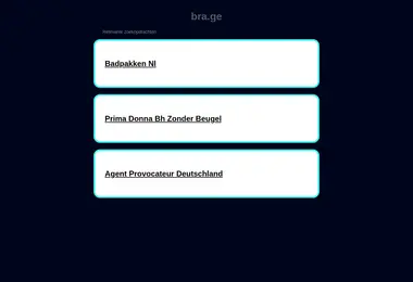 Screenshot of bra.ge