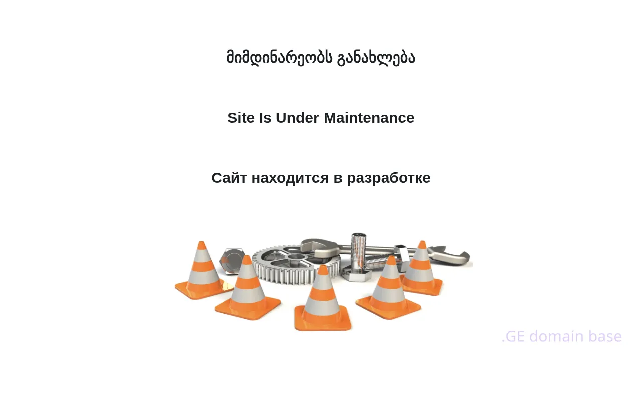 Screenshot of the site brise-group.ge