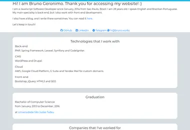 Screenshot of bru.ge
