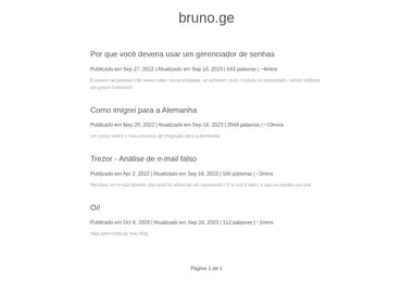 Screenshot of bruno.ge