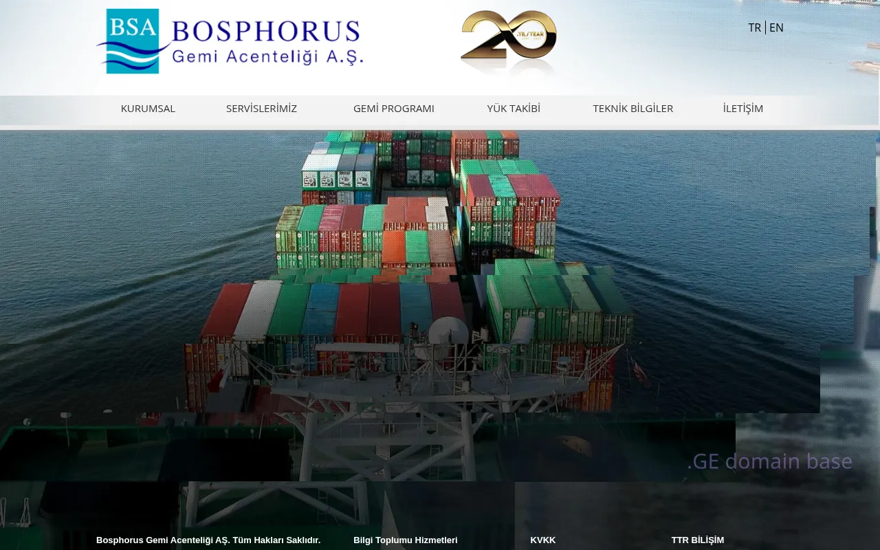 Screenshot of the site bsa-georgia.ge