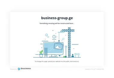 Screenshot of business-group.ge