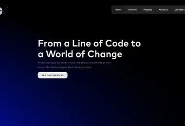 Screenshot of butterflyeffect.ge