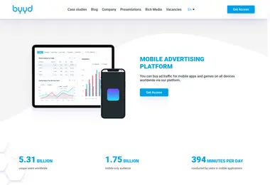 Screenshot of byyd.ge