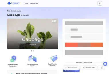Screenshot of cabba.ge
