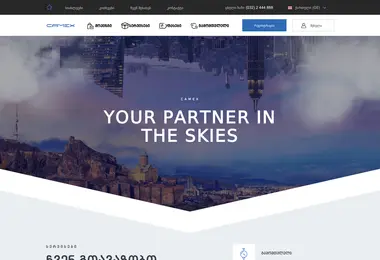 Скриншот camex.ge
