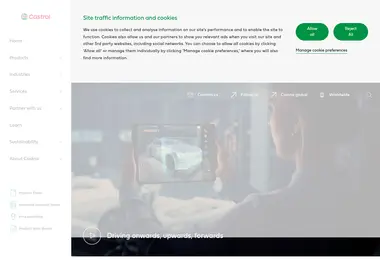 Screenshot of castrol.ge