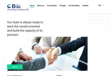 Screenshot of cbi.ge