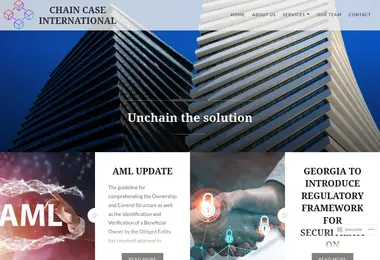 Screenshot of cci.ge
