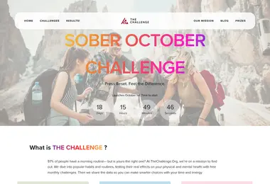 Screenshot of challen.ge