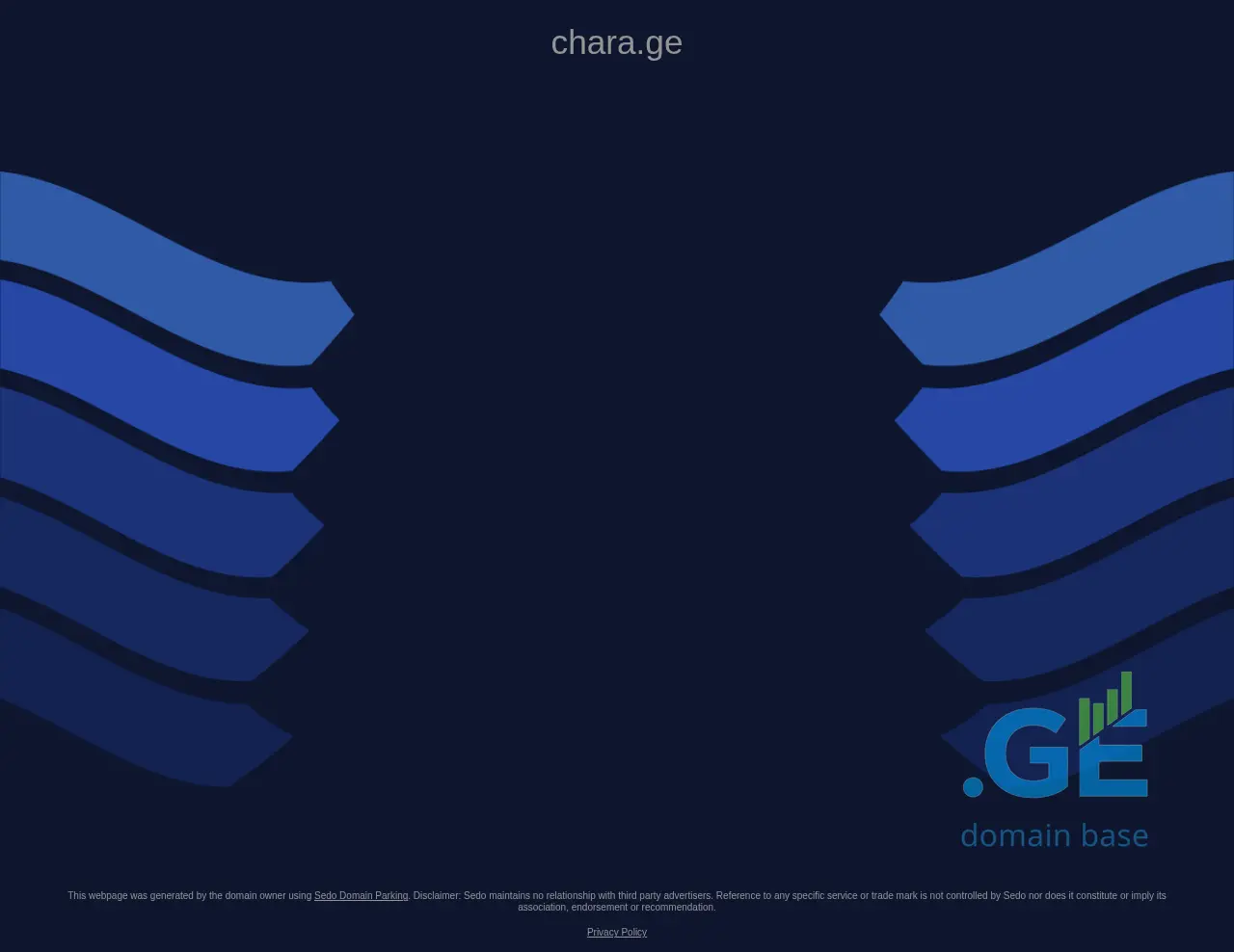 Screenshot of the site chara.ge