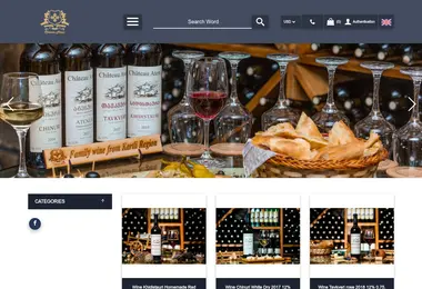 Screenshot of chateauateni.ge