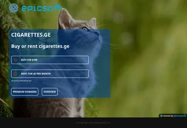Screenshot of cigarettes.ge