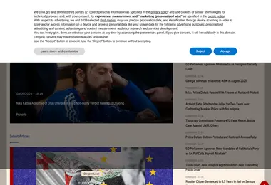 Screenshot of civil.ge