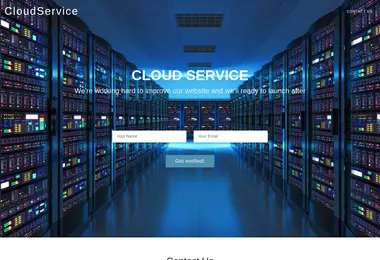 Screenshot of cloudservice.ge