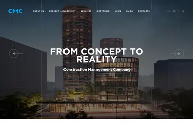 Screenshot of cmc.ge