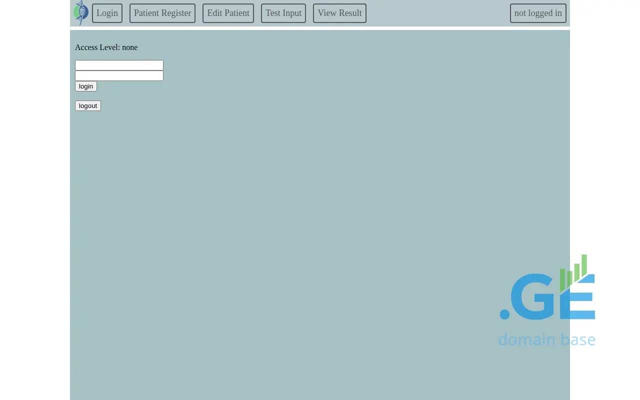 Screenshot of the site cmdlab.ge