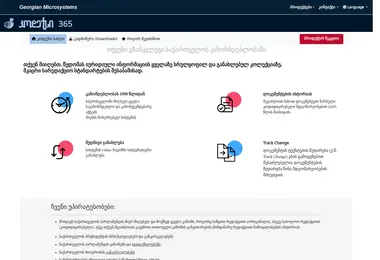 Screenshot of codex.ge