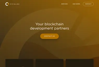 Screenshot of coina.ge