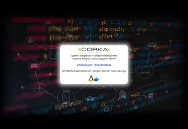 Screenshot of corka.ge