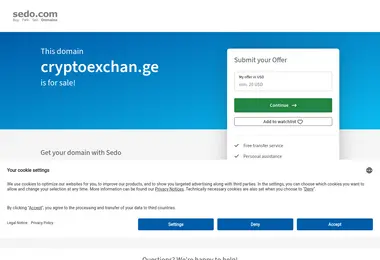 cryptoexchan.ge-ის ეკრანის სურათი