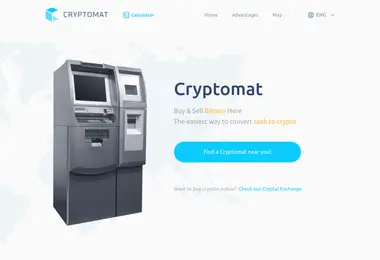 Screenshot of cryptomat.ge