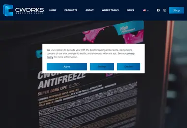 Screenshot of cworks.ge
