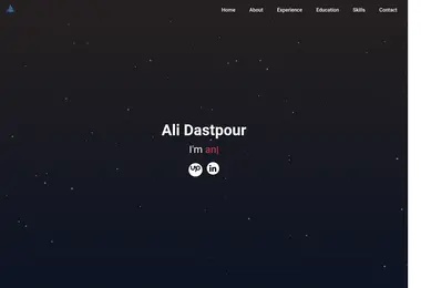 Screenshot of dastpour.ge