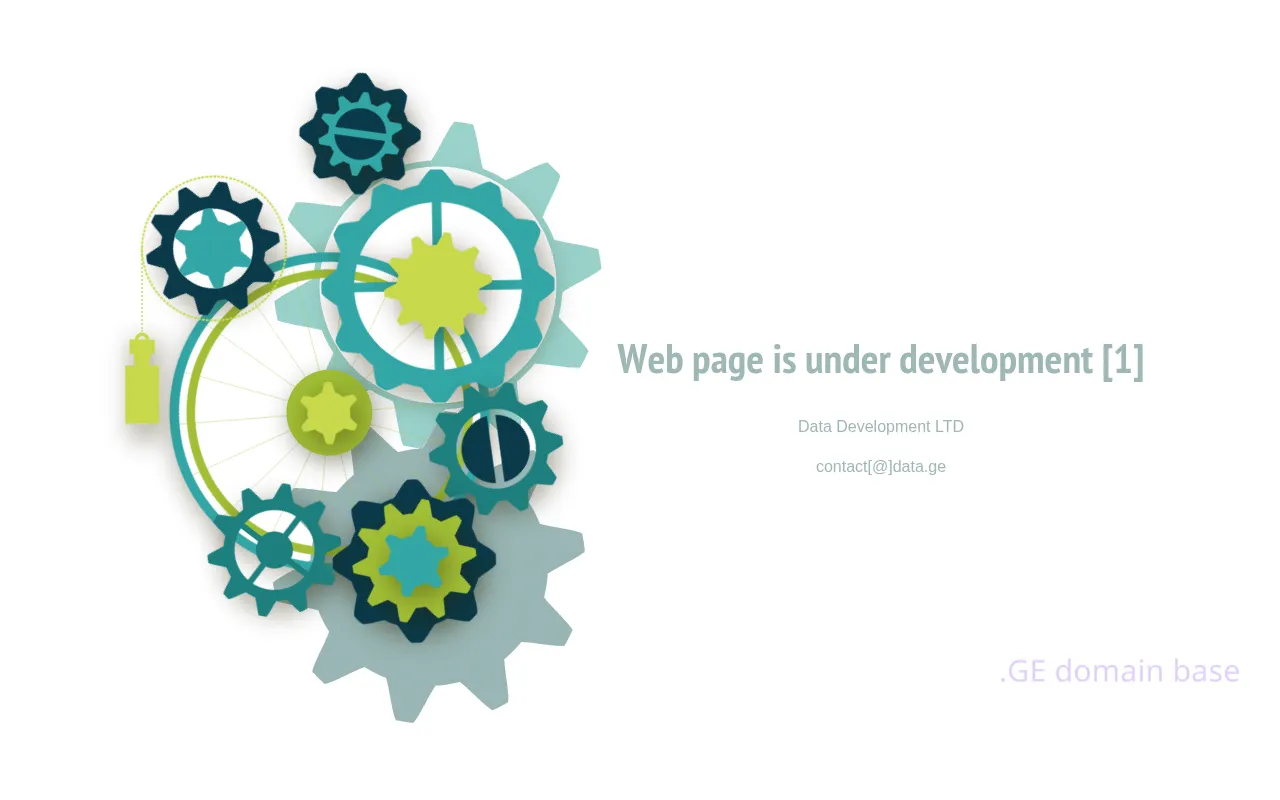 Screenshot of the site data.ge