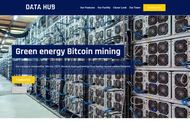 Screenshot of datahub.ge
