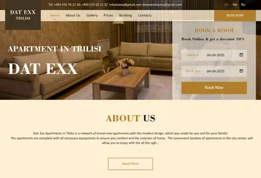Screenshot of datexx.ge