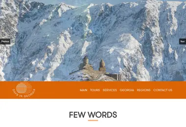 Screenshot of daysingeorgia.ge