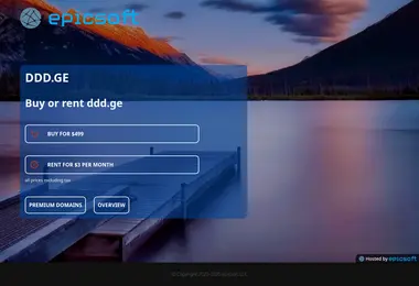 Screenshot of ddd.ge