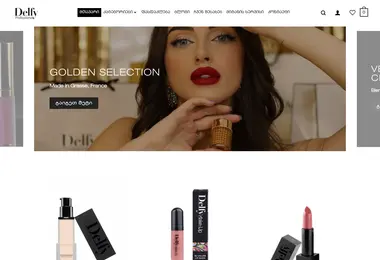 Screenshot of delfy.ge