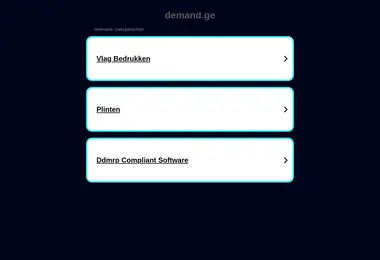 Screenshot of demand.ge