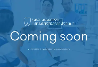 Screenshot of dental-clinic.ge