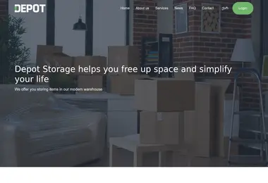 depotstorage.ge-ის ეკრანის სურათი
