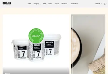 Screenshot of derufa.ge