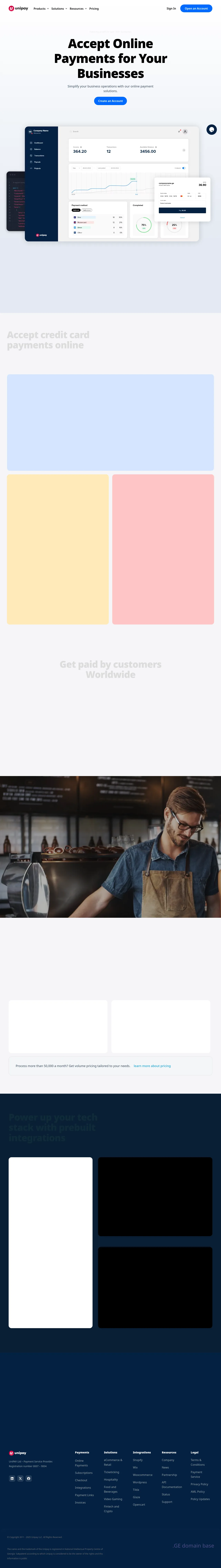 Screenshot of the site desk.ge