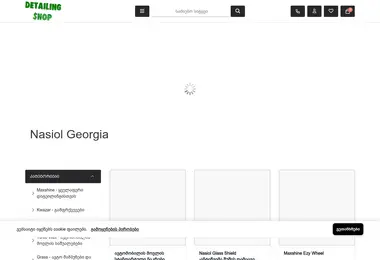 Screenshot of detailinggeorgia.ge