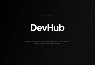 Screenshot of devhub.ge