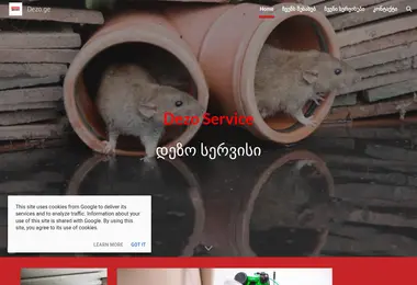 Screenshot of dezo.ge